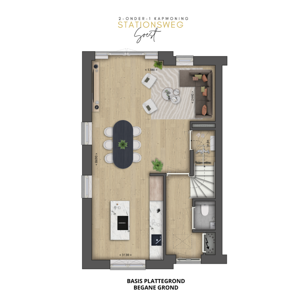Basis Begane grondtekening
